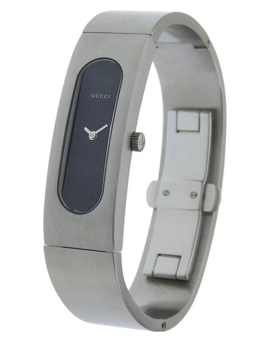 GUCCI Watches 2400S black blackDial Stainless Steel Quartz Analog display ... - Picture 1 of 13